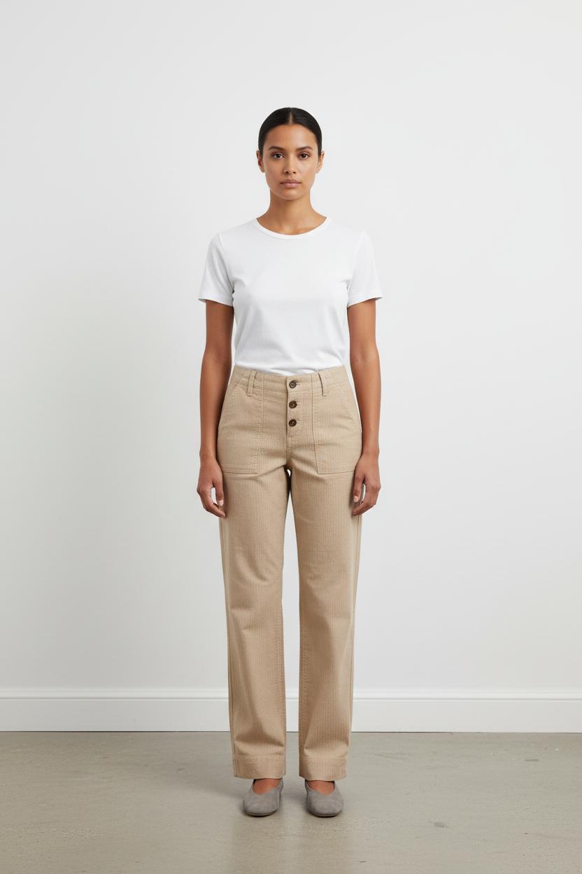 Pantalon Beige - Taille S/36