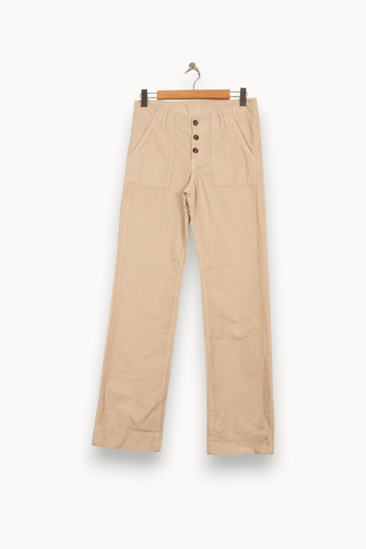 Pantalon Beige - Taille S/36 de la marque Bérénice | PARAD61218 - Vendu par Paradigme - Image 2