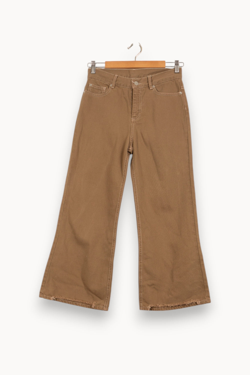 Jean Marron - Taille S/36 de la marque Bérénice | PARAD61220 - Vendu par Paradigme - Image 2