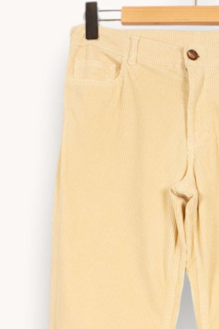 Pantalon Évasé Beige - Taille S/36 de la marque Bérénice | PARAD61221 - Vendu par Paradigme - Image 3