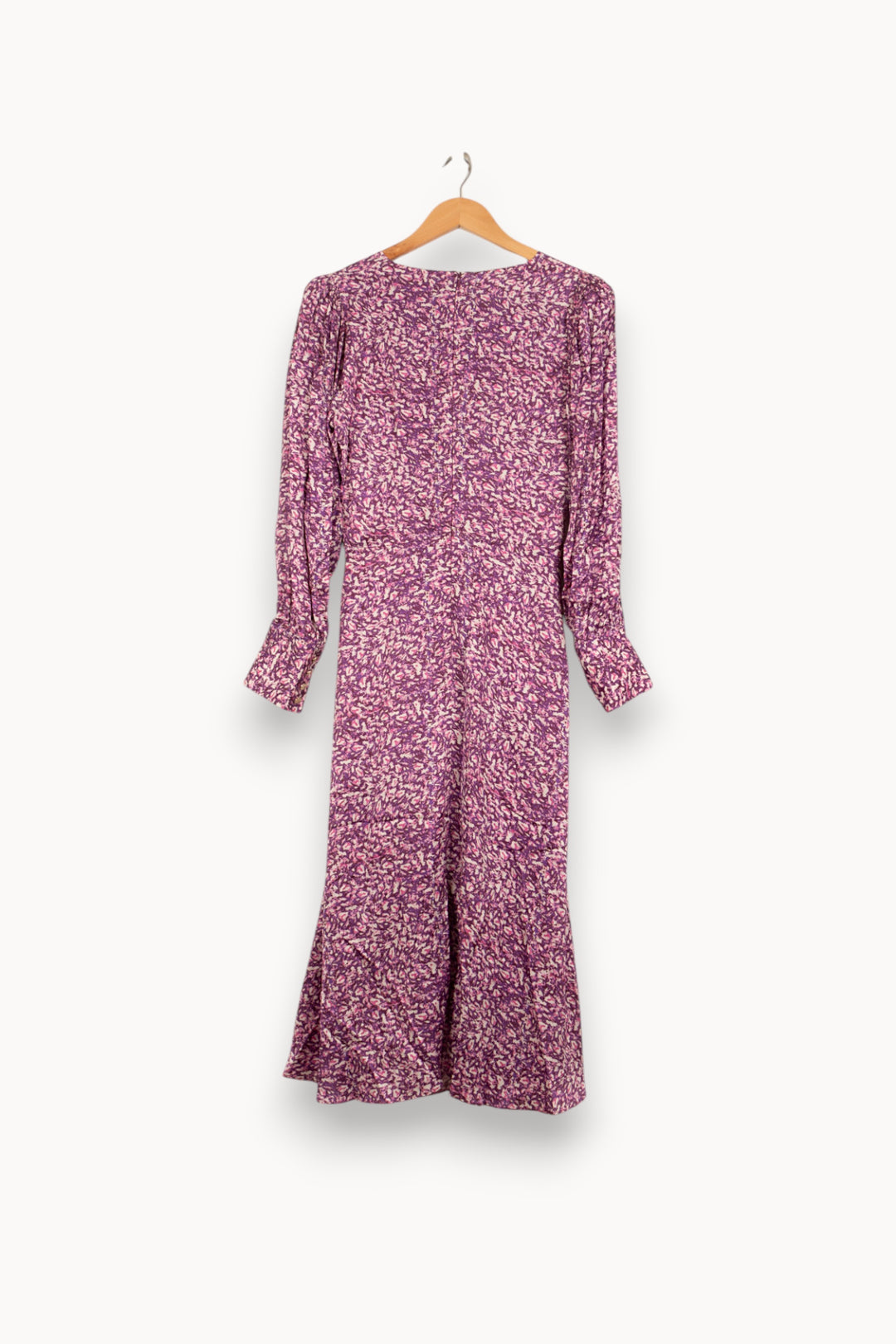 Robe Longue Violette et Blanche - Taille S/36 de la marque Bérénice | PARAD61224 - Vendu par Paradigme - Image 4