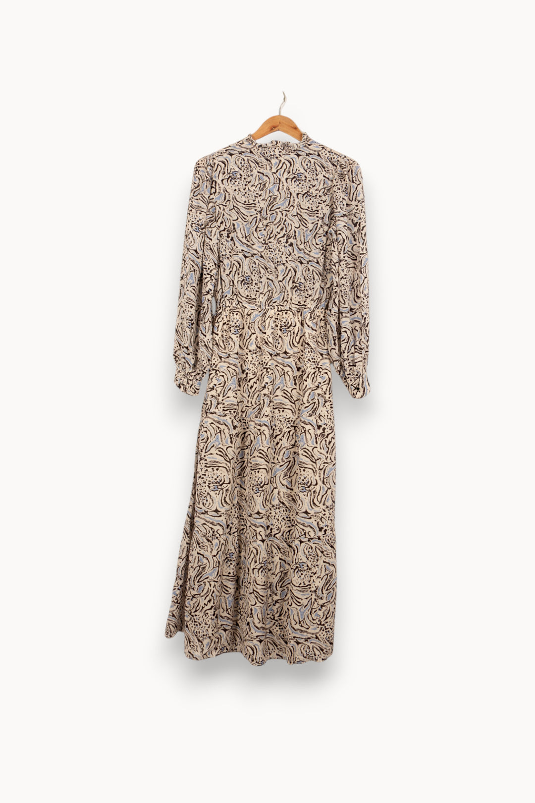 Robe Longue Beige et Noir - Taille S/36 de la marque Bérénice | PARAD61227 - Vendu par Paradigme - Image 4