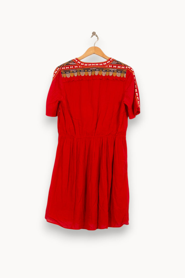 Robe Courte Rouge - Taille S/36 de la marque Bérénice | PARAD61232 - Vendu par Paradigme - Image 4
