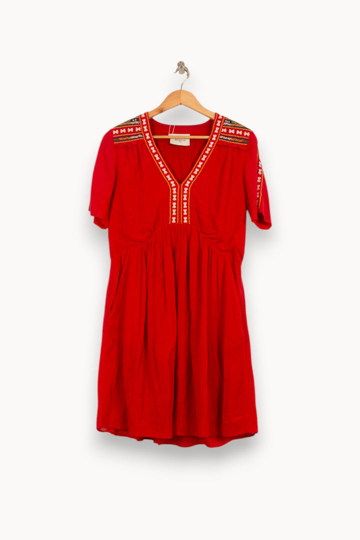 Robe Courte Rouge - Taille S/36 de la marque Bérénice | PARAD61232 - Vendu par Paradigme - Image 2