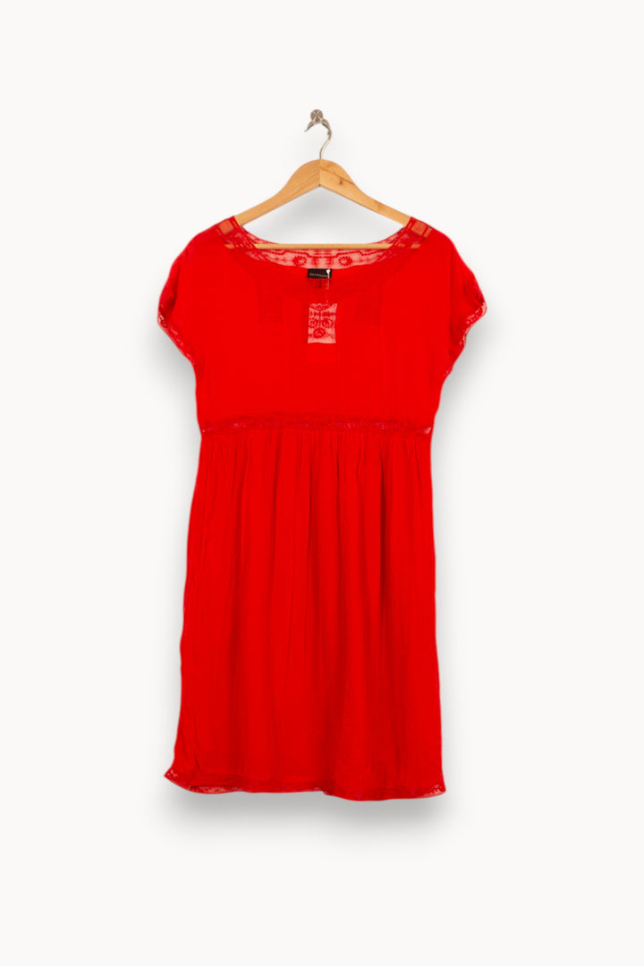 Robe Courte Rouge - Taille S/36 de la marque Bérénice | PARAD61234 - Vendu par Paradigme - Image 2