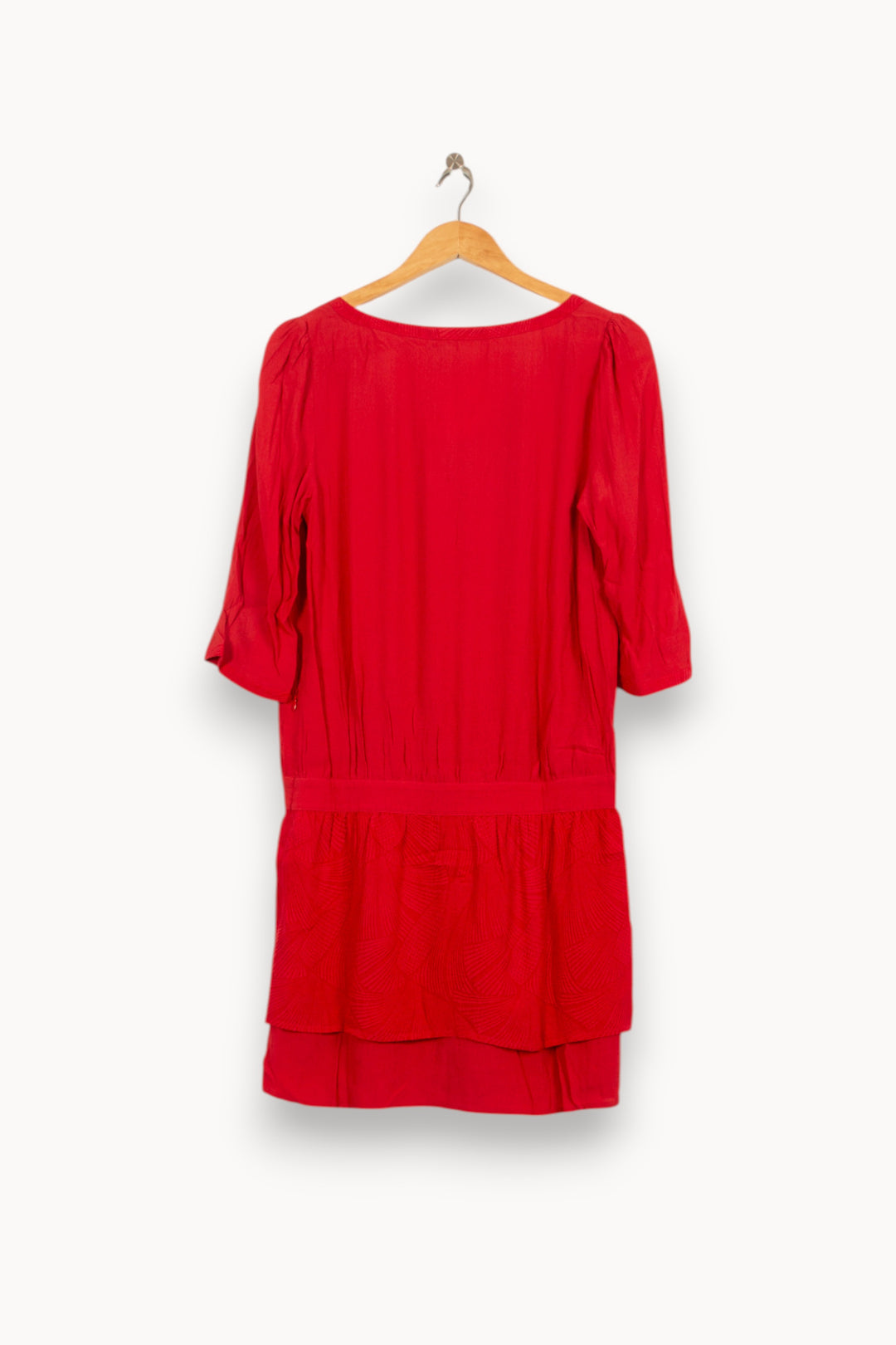 Robe Courte Rouge - Taille M/38 de la marque Bérénice | PARAD61237 - Vendu par Paradigme - Image 4