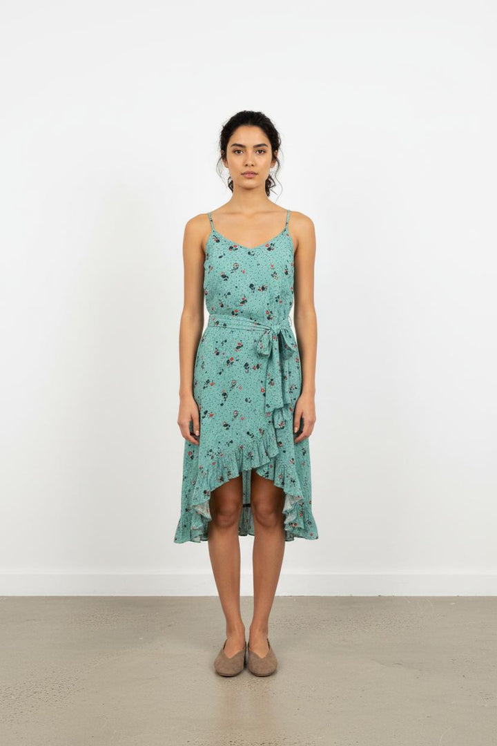 Robe Asymétrique Bleue - Taille M/38