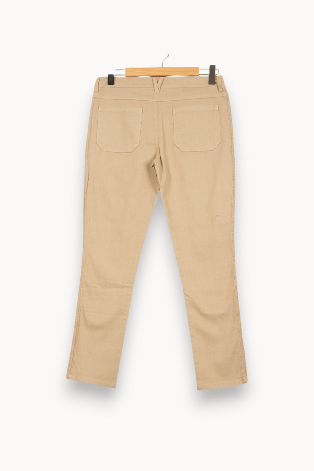 Pantalon Beige - Taille L/40 de la marque Bérénice | PARAD61245 - Vendu par Paradigme - Image 4