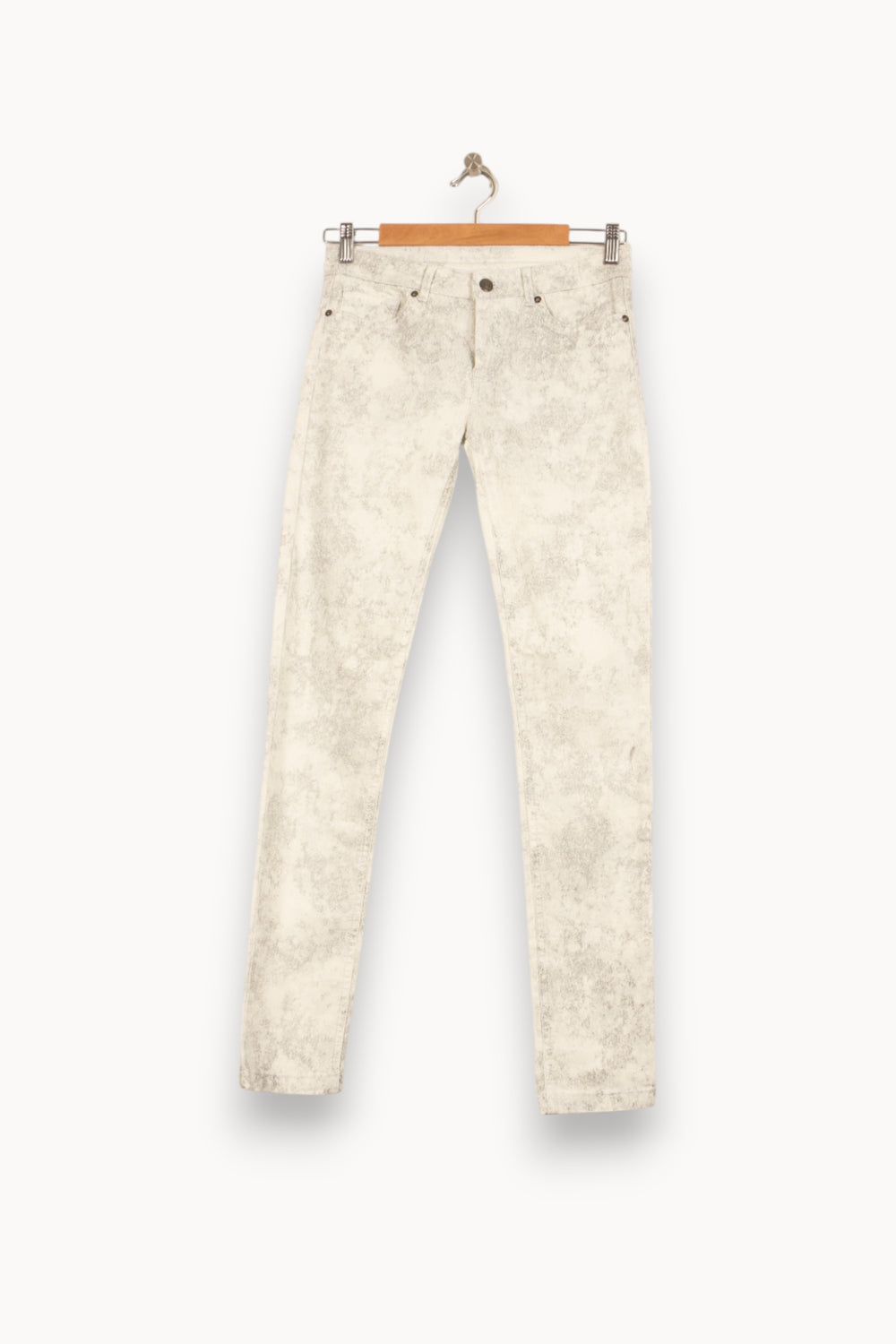 Jean Gris clair - Taille S/36 de la marque Bérénice | PARAD61246 - Vendu par Paradigme - Image 2