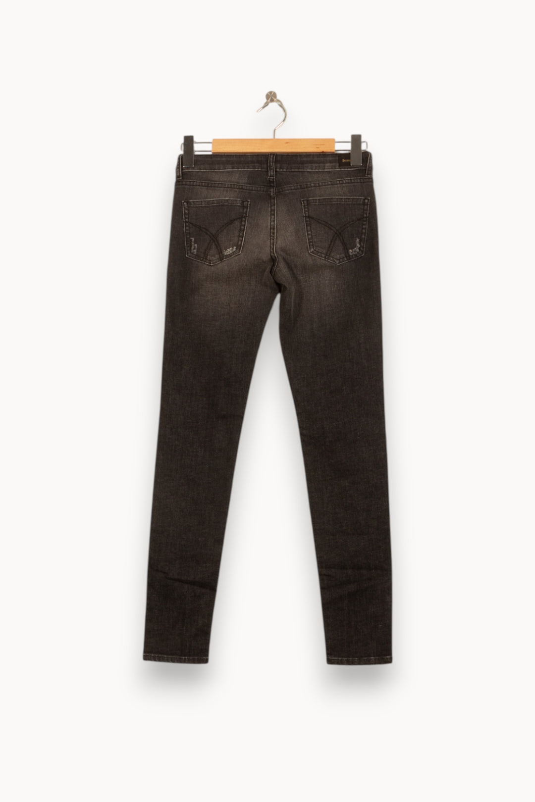 Jean Gris - Taille S/36 de la marque Bérénice | PARAD61247 - Vendu par Paradigme - Image 4