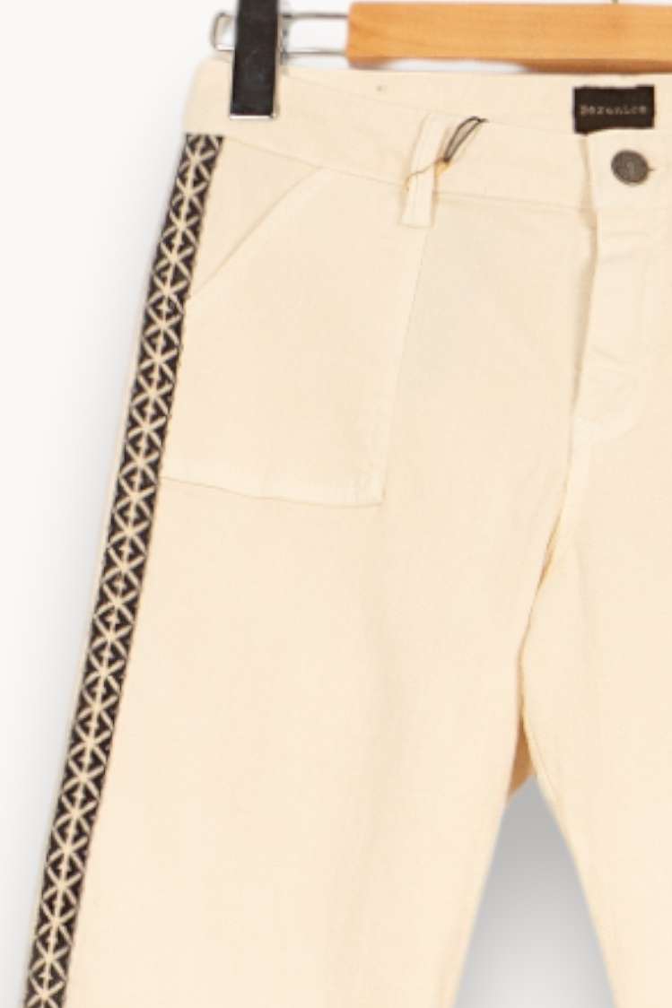 Pantalon Blanc et Noir - Taille S/36 de la marque Bérénice | PARAD61249 - Vendu par Paradigme - Image 3