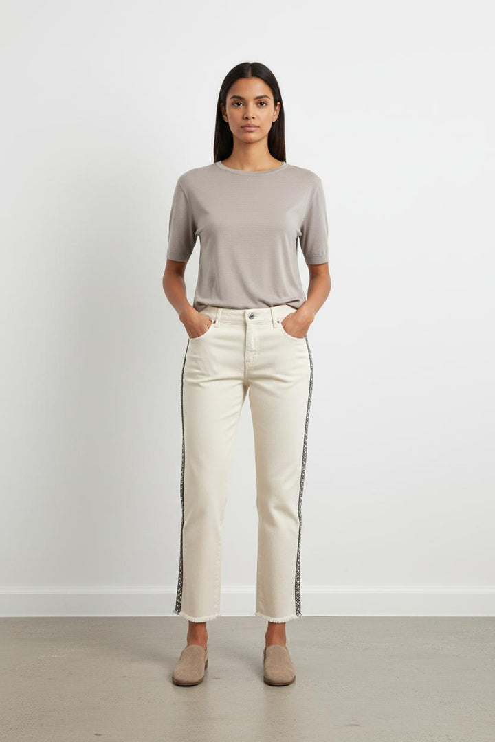Pantalon Blanc et Noir - Taille S/36