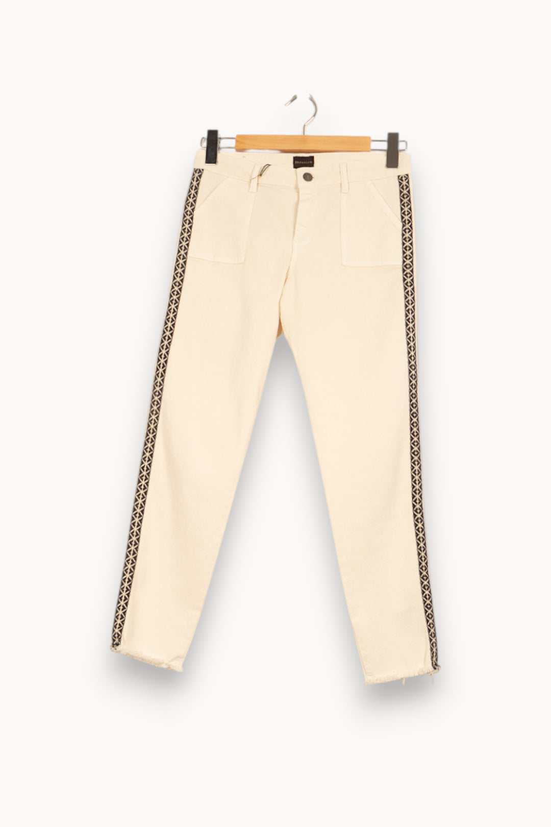 Pantalon Blanc et Noir - Taille S/36 de la marque Bérénice | PARAD61249 - Vendu par Paradigme - Image 2