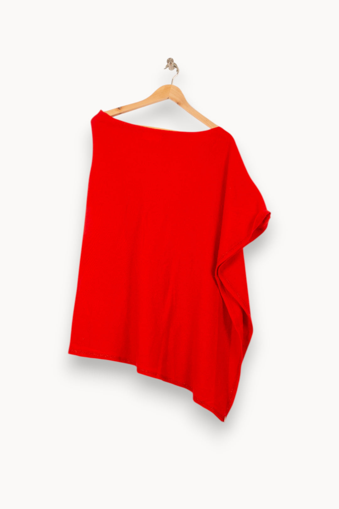 Poncho Rouge - Taille T.U. de la marque Sud express | PARAD61258 - Vendu par Paradigme - Image 4