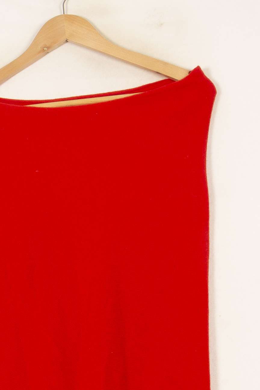 Poncho Rouge - Taille T.U. de la marque Sud express | PARAD61258 - Vendu par Paradigme - Image 3