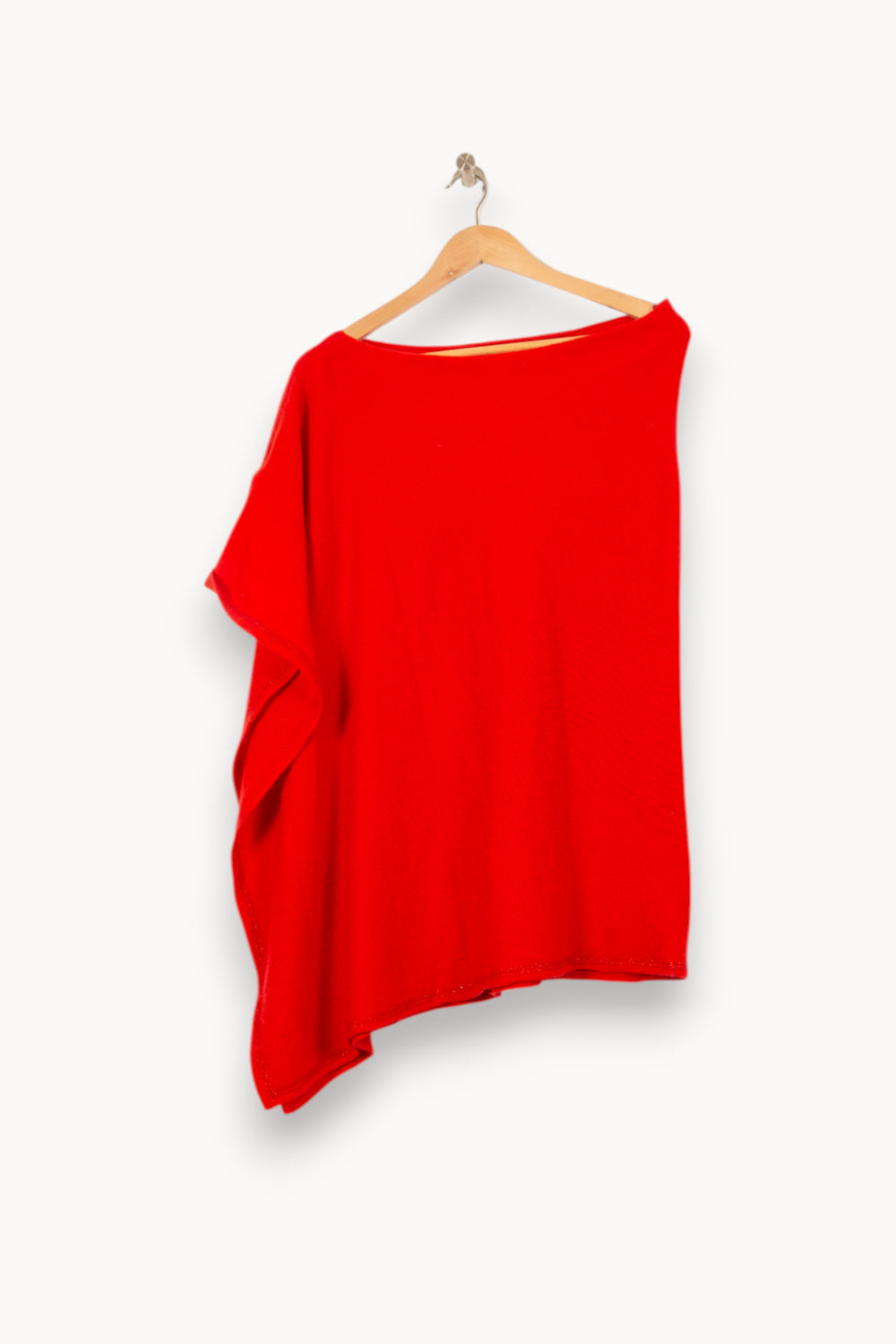 Poncho Rouge - Taille T.U. de la marque Sud express | PARAD61258 - Vendu par Paradigme - Image 2