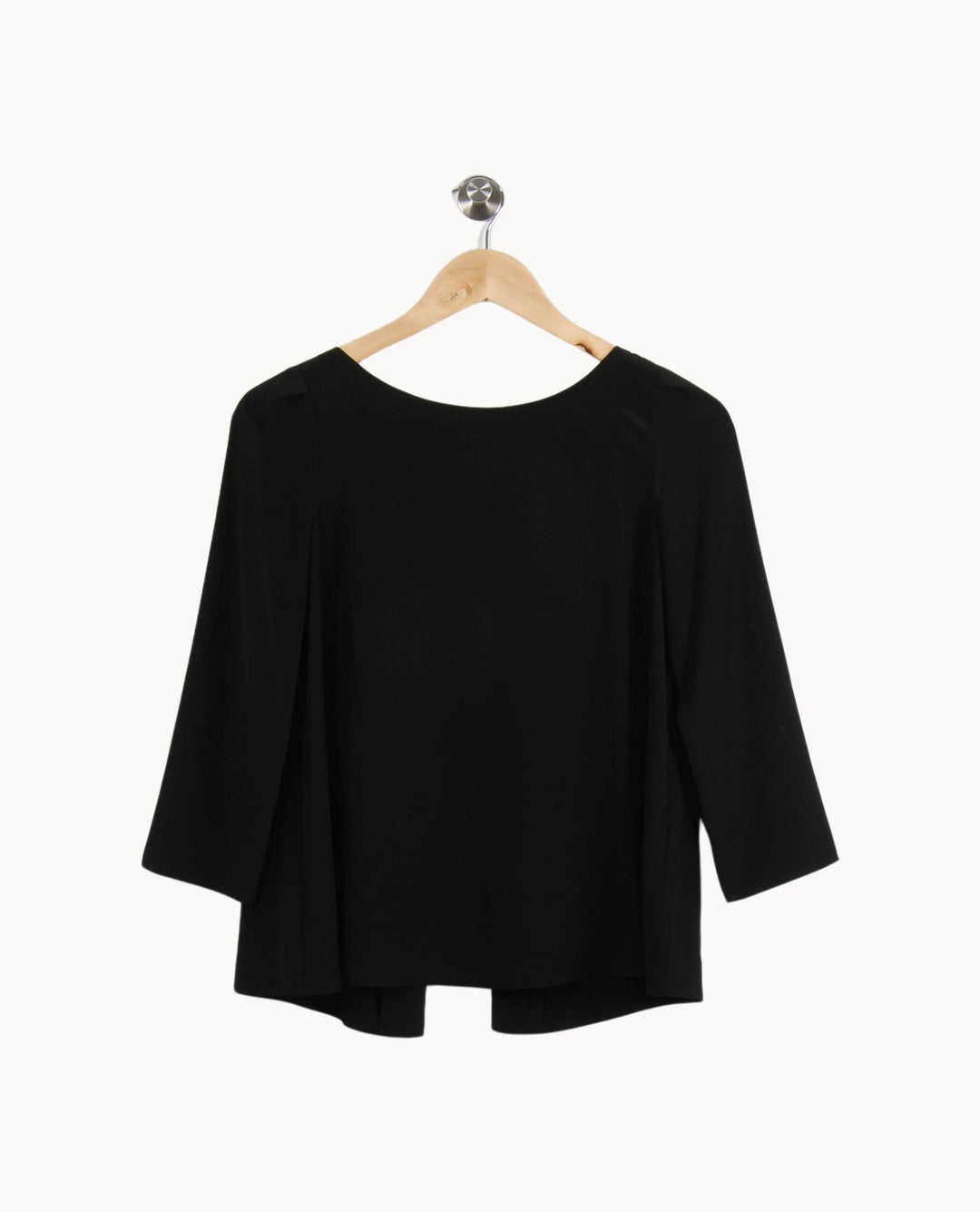 Blouse Noire - Taille S/36 de la marque Claudie Pierlot | PARAD61260 - Vendu par Paradigme - Image 4