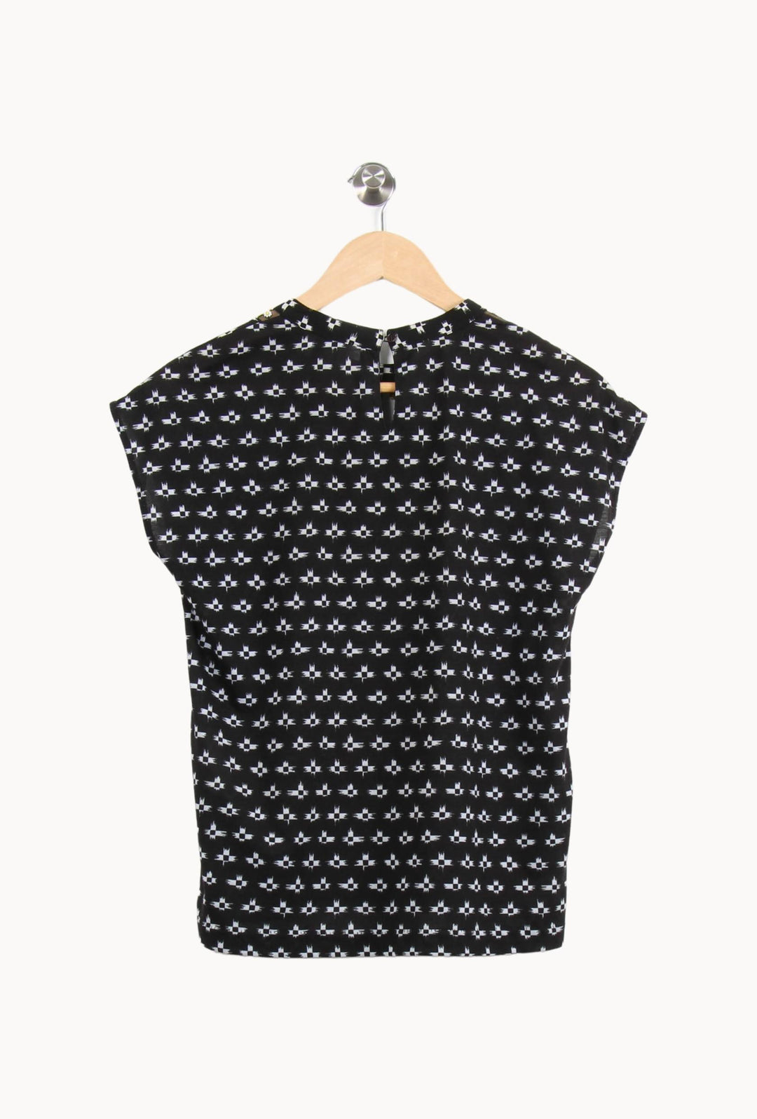 Blouse Noire et Blanche - Taille S/36 de la marque Bimba y Lola | PARAD61269 - Vendu par Paradigme - Image 4