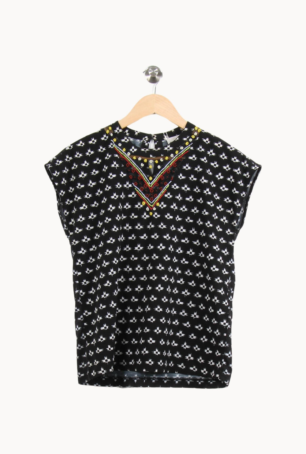 Blouse Noire et Blanche - Taille S/36 de la marque Bimba y Lola | PARAD61269 - Vendu par Paradigme - Image 2