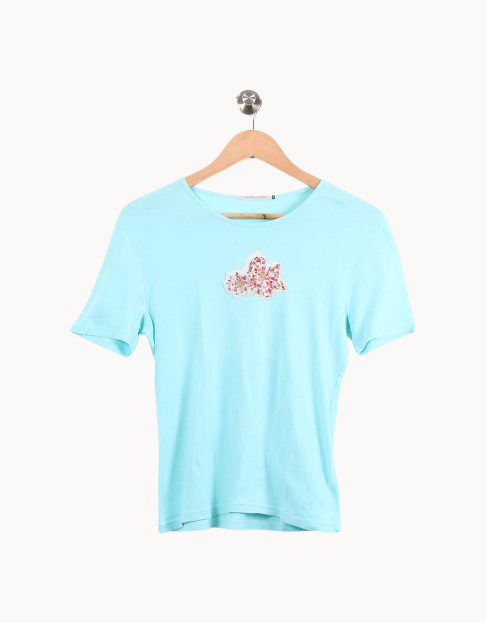 Tee-shirt Bleu - Taille L/40 de la marque Gerard Darel | PARAD61271 - Vendu par Paradigme - Image 2