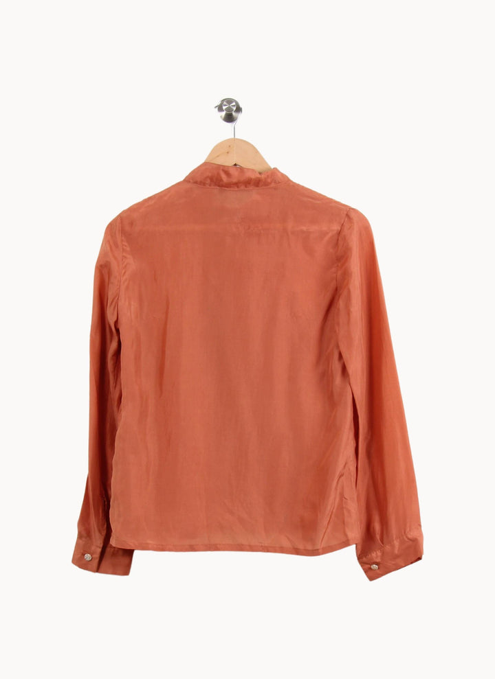 Blouse Marron - Taille M/38 de la marque Roseanna | PARAD61273 - Vendu par Paradigme - Image 4