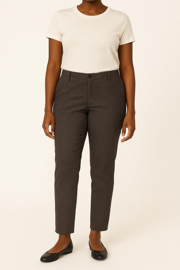 Pantalon Noir et Gris - Taille XL/42 de la marque La Fée Maraboutée | PARAD61275 - Vendu par Paradigme - Image 1