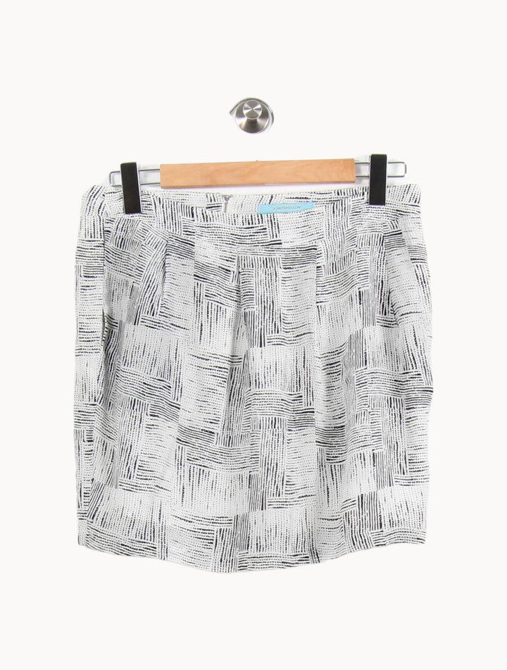 Jupe Blanche et Noire - Taille L/40 de la marque La Fée Maraboutée | PARAD61285 - Vendu par Paradigme - Image 2