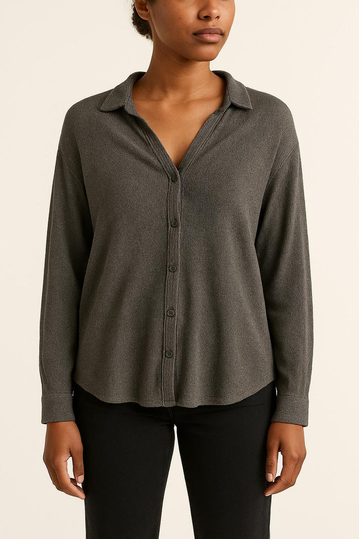 Chemise Grise - Taille S/36 de la marque Diega | PARAD61291 - Vendu par Paradigme - Image 1