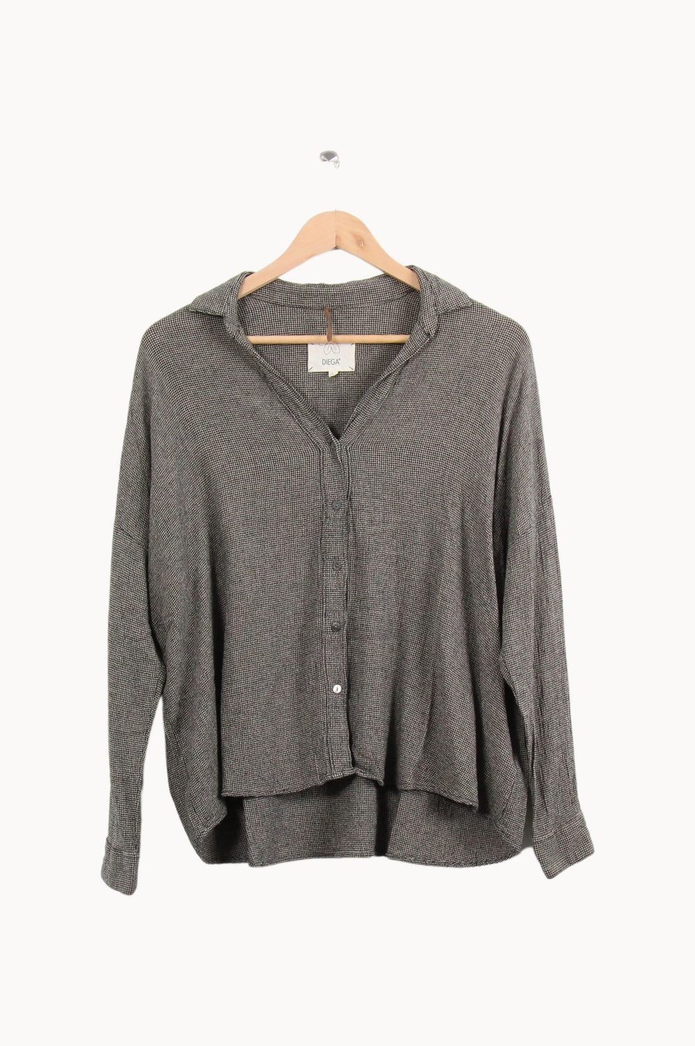 Chemise Grise - Taille S/36 de la marque Diega | PARAD61291 - Vendu par Paradigme - Image 2
