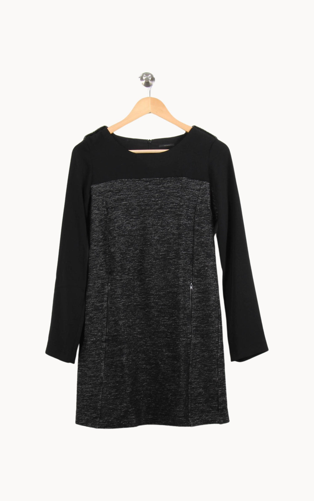 Robe Courte Noire - Taille M/38 de la marque IKKS | PARAD61292 - Vendu par Paradigme - Image 2