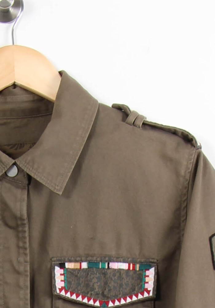 Veste Verte - Taille S/36 de la marque IKKS | PARAD61293 - Vendu par Paradigme - Image 3