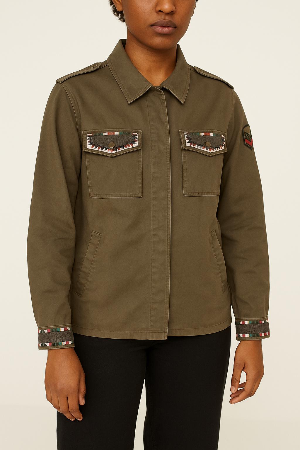 Veste Verte - Taille S/36 de la marque IKKS | PARAD61293 - Vendu par Paradigme - Image 1