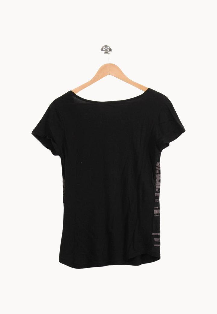 Tee-shirt Noir - Taille L/40 de la marque IKKS | PARAD61295 - Vendu par Paradigme - Image 4