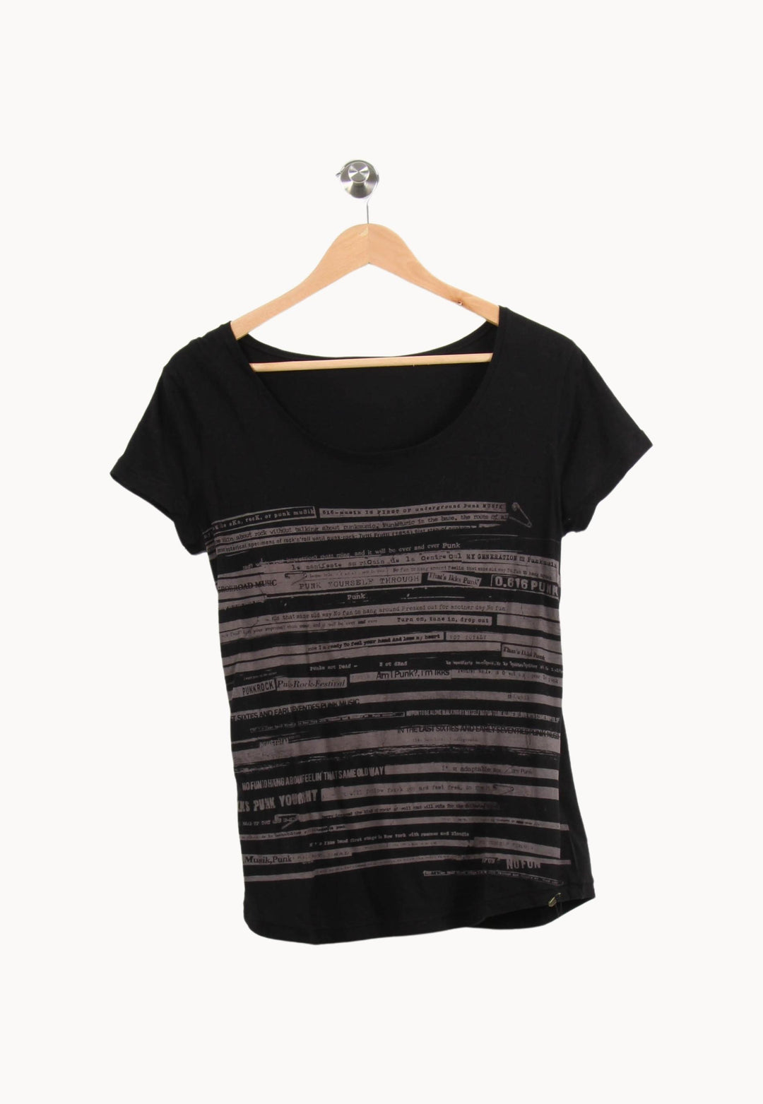 Tee-shirt Noir - Taille L/40 de la marque IKKS | PARAD61295 - Vendu par Paradigme - Image 2