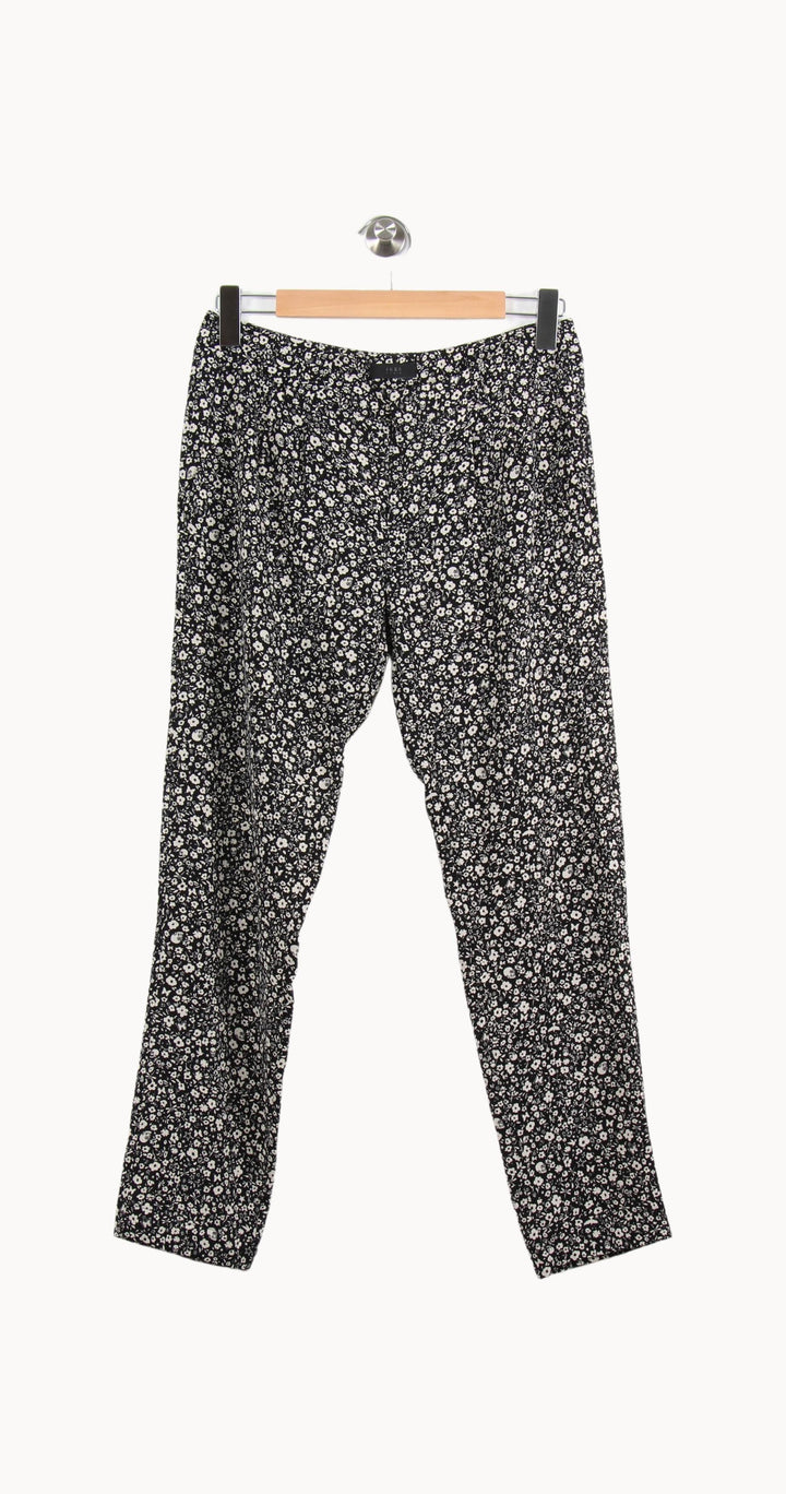 Pantalon Noir et Blanc - Taille M/38 de la marque IKKS | PARAD61300 - Vendu par Paradigme - Image 2