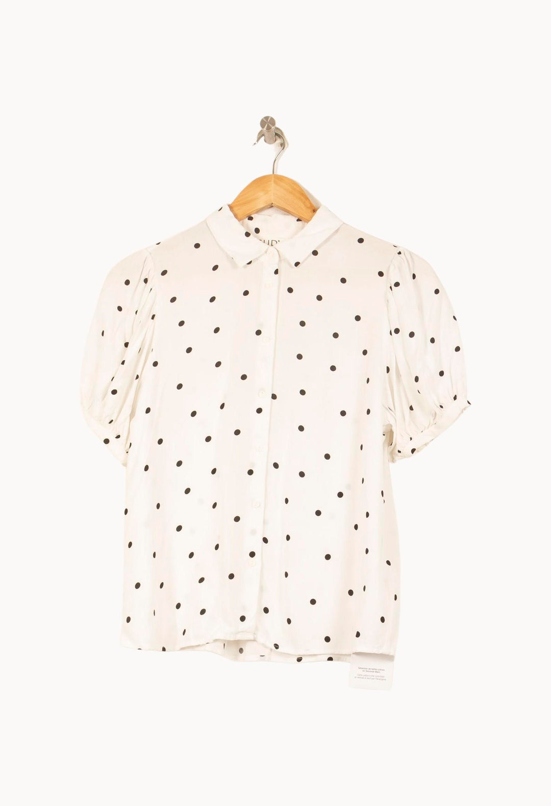 Chemise Blanche et Noire - Taille S/36 de la marque Sud express | PARAD61305 - Vendu par Paradigme - Image 2