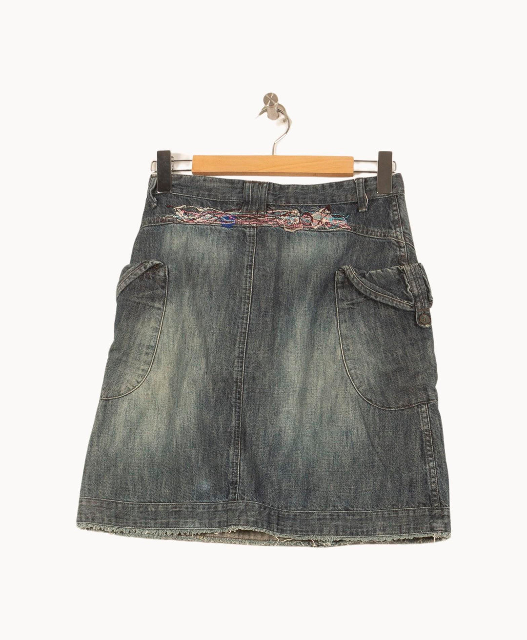 Jupe Midi Bleu - Taille S/36 de la marque IKKS | PARAD61306 - Vendu par Paradigme - Image 4
