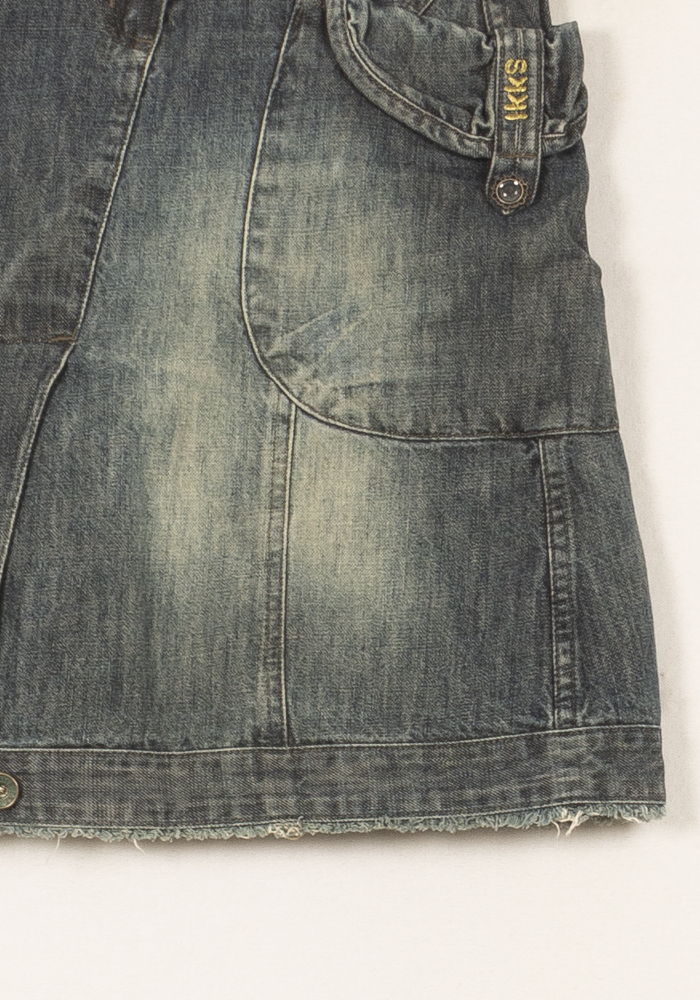 Jupe Midi Bleu - Taille S/36 de la marque IKKS | PARAD61306 - Vendu par Paradigme - Image 3