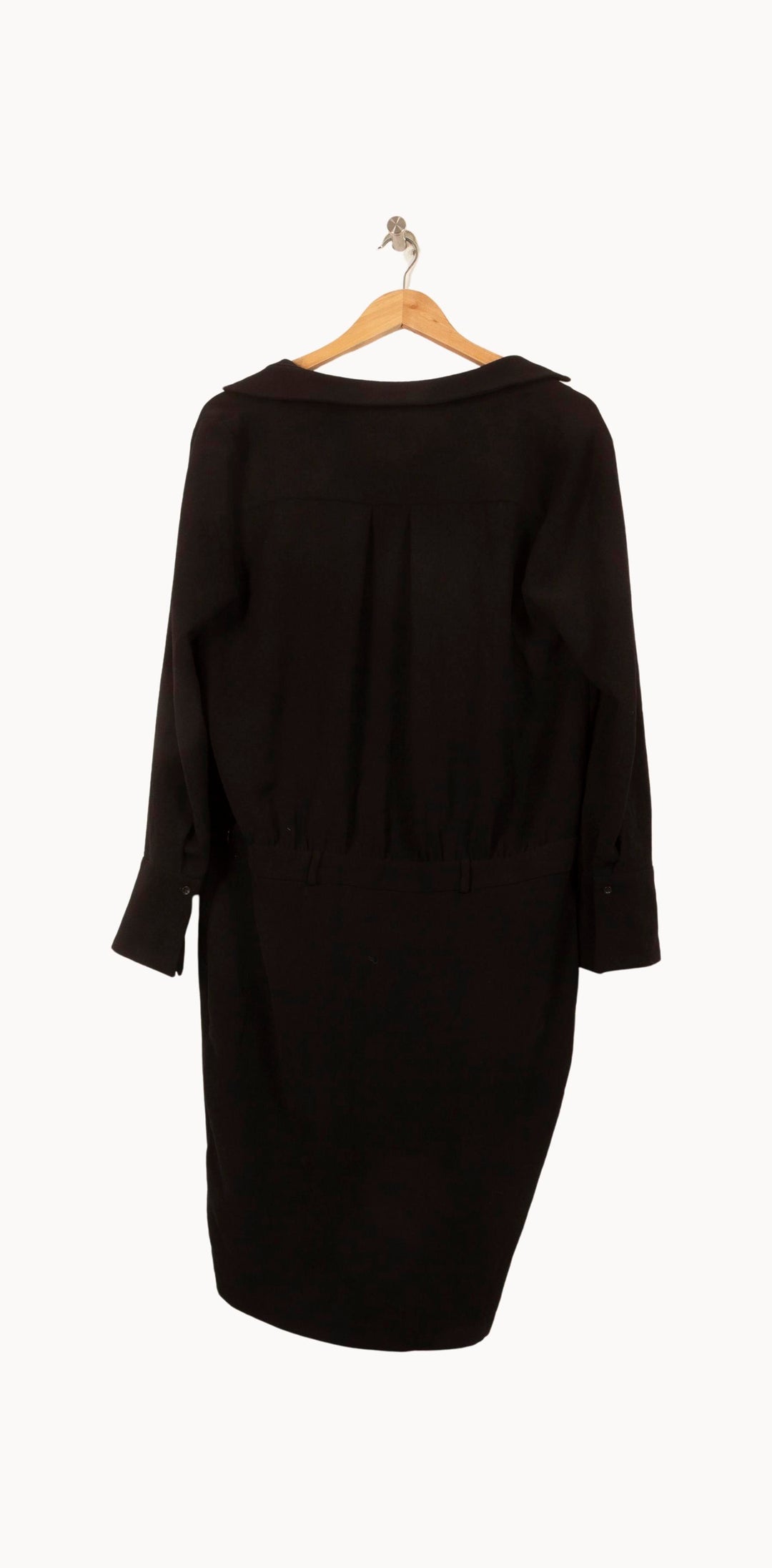 Robe Midi Noire - Taille L/40 de la marque ba&sh | PARAD61309 - Vendu par Paradigme - Image 4