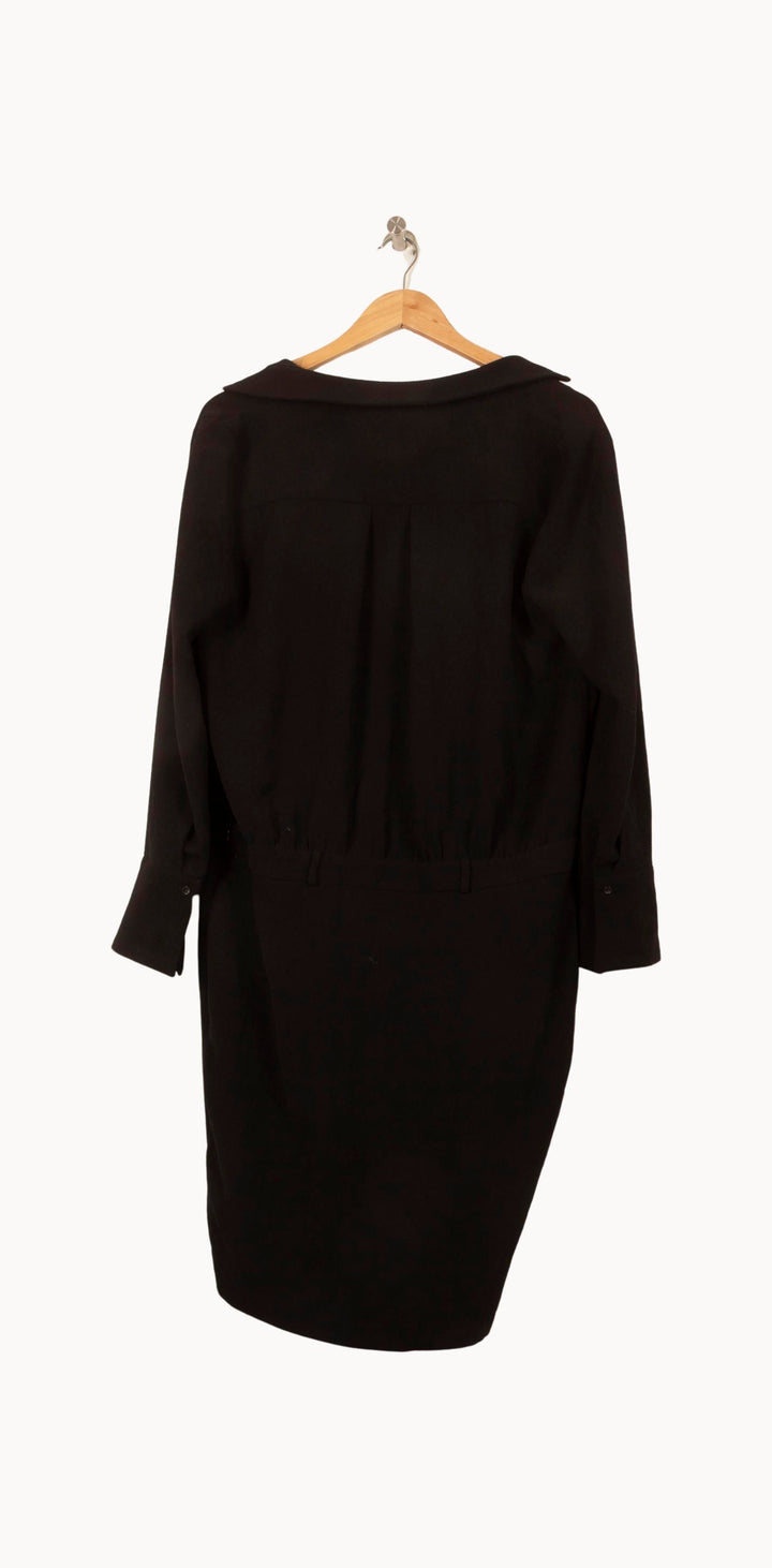 Robe Midi Noire - Taille L/40 de la marque ba&sh | PARAD61309 - Vendu par Paradigme - Image 4