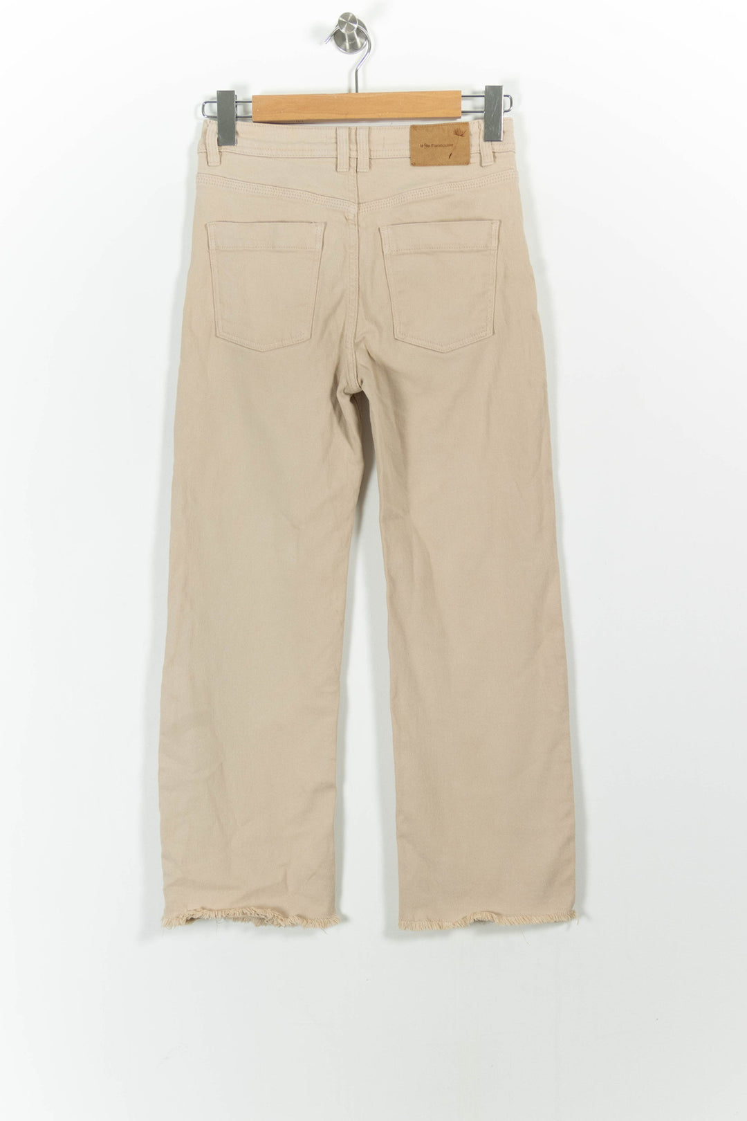 Jean Beige - Taille S/36 de la marque La Fée Maraboutée | PARAD61310 - Vendu par Paradigme - Image 4