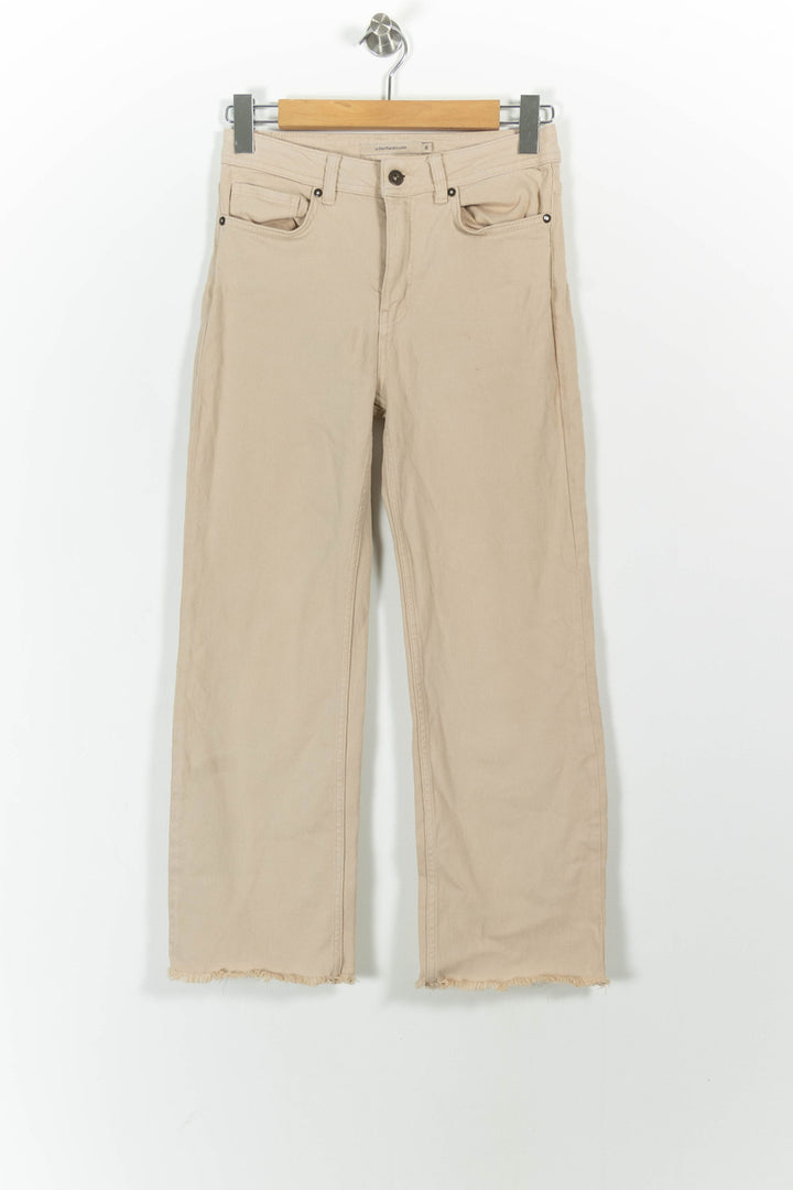 Jean Beige - Taille S/36 de la marque La Fée Maraboutée | PARAD61310 - Vendu par Paradigme - Image 2