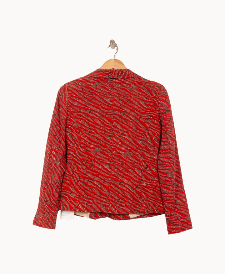 Veste Rouge et Noire - Taille S/36 de la marque One Step | PARAD61311 - Vendu par Paradigme - Image 4