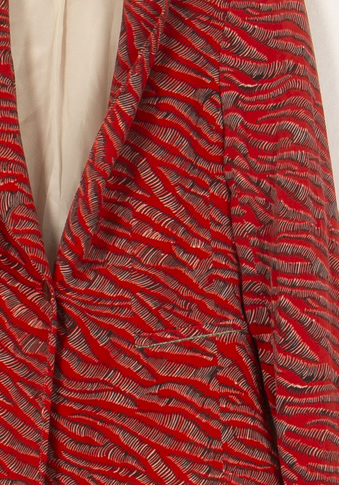 Veste Rouge et Noire - Taille S/36 de la marque One Step | PARAD61311 - Vendu par Paradigme - Image 3