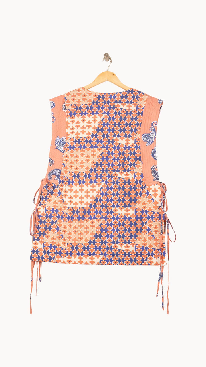 Robe Courte Rose et Bleue - Taille S/36 de la marque Heimstone | PARAD61312 - Vendu par Paradigme - Image 4