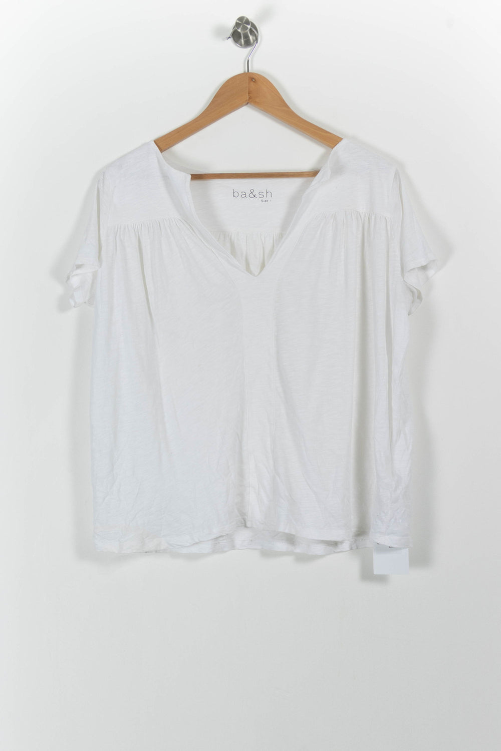 Blouse Blanche - Taille S/36 de la marque ba&sh | PARAD61314 - Vendu par Paradigme - Image 2