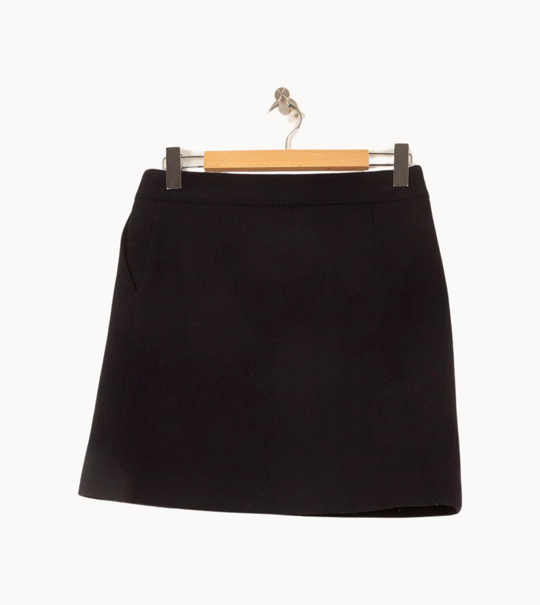 Jupe Courte Bleue - Taille M/38 de la marque Claudie Pierlot | PARAD61319 - Vendu par Paradigme - Image 4