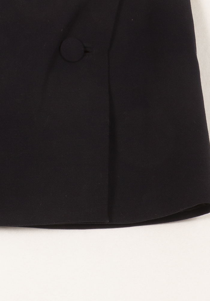 Jupe Courte Bleue - Taille M/38 de la marque Claudie Pierlot | PARAD61319 - Vendu par Paradigme - Image 3
