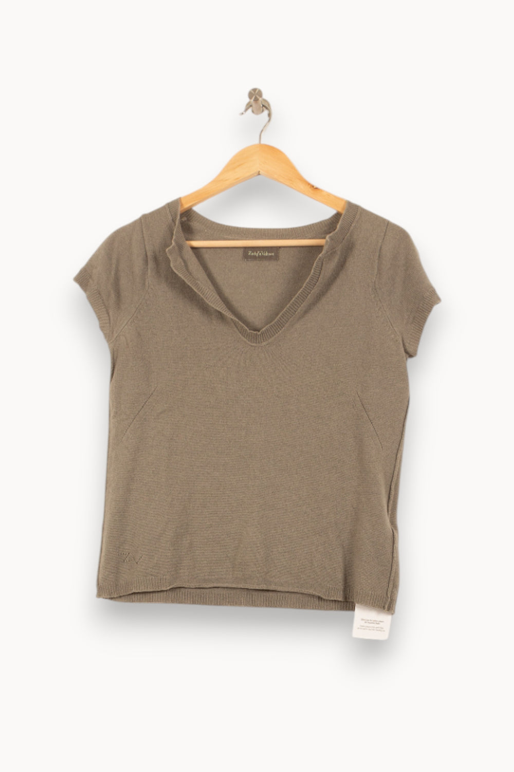 Pull Vert - Taille M/38 de la marque Zadig&Voltaire | PARAD61320 - Vendu par Paradigme - Image 2