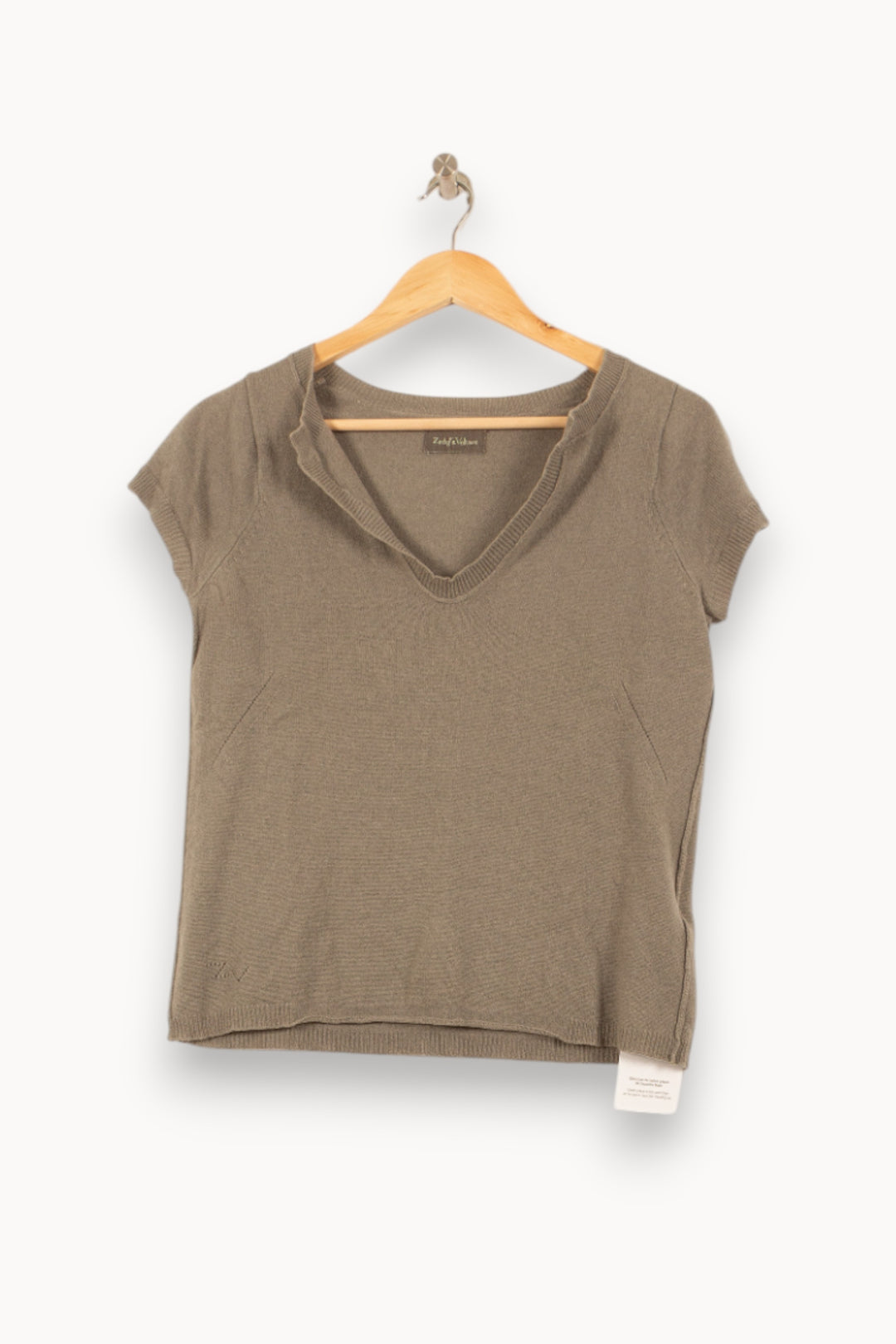 Pull Vert - Taille M/38 de la marque Zadig&Voltaire | PARAD61320 - Vendu par Paradigme - Image 2